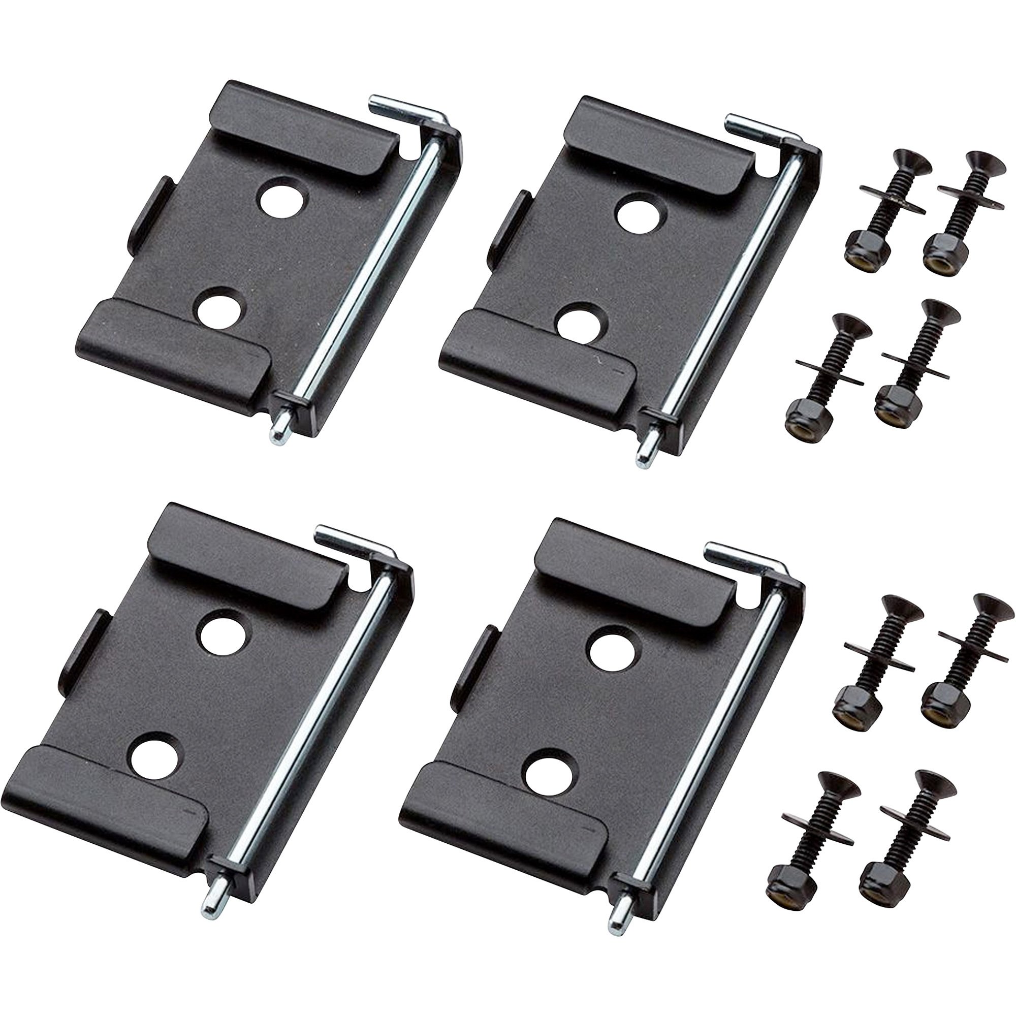 Rockler Quick-Release Workbench Caster Plates, 4-Pack, Model# 53004